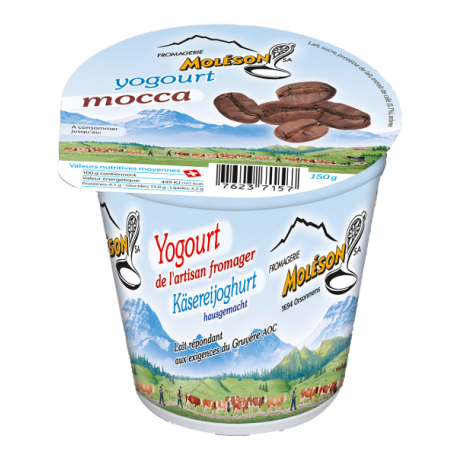 Yogourt au lait de Vache mocca (Fribourg)