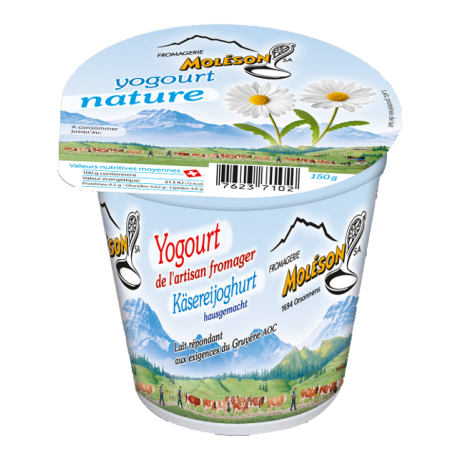 Yogourt au lait de Vache nature (Fribourg)