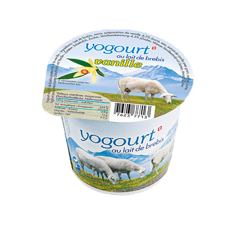 Yogourt au lait de Brebis vanille (Vaud)